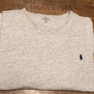 Polo v-neck xlt (tall) long sleeve shirt like new